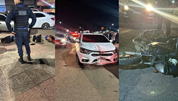 Polícia Militar recupera carro roubado em Rio Branco após perseguição